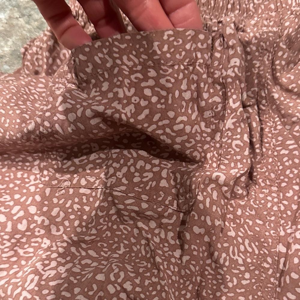 Thread & Supply Brown Patterned Pants - image 4